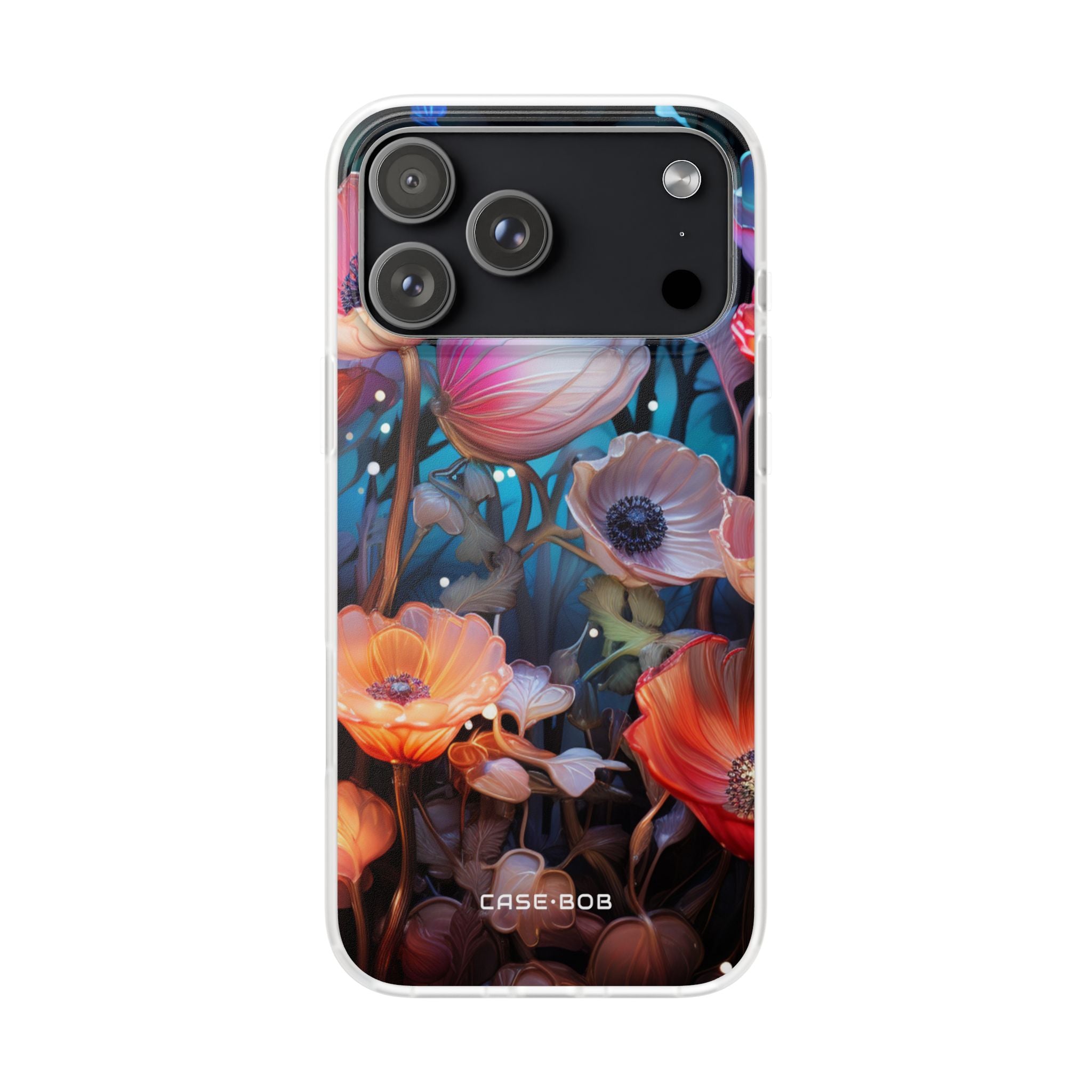 Translucent Bloom iPhone 17 Pro Max Case - Soft - CASE•BOB