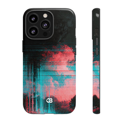 Digital Signal Drift · Tough Phone Case for iPhone · Black
