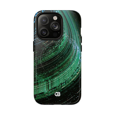 Orbital Data Stream · Tough 2.0 Magnetic Phone Case for iPhone · Green