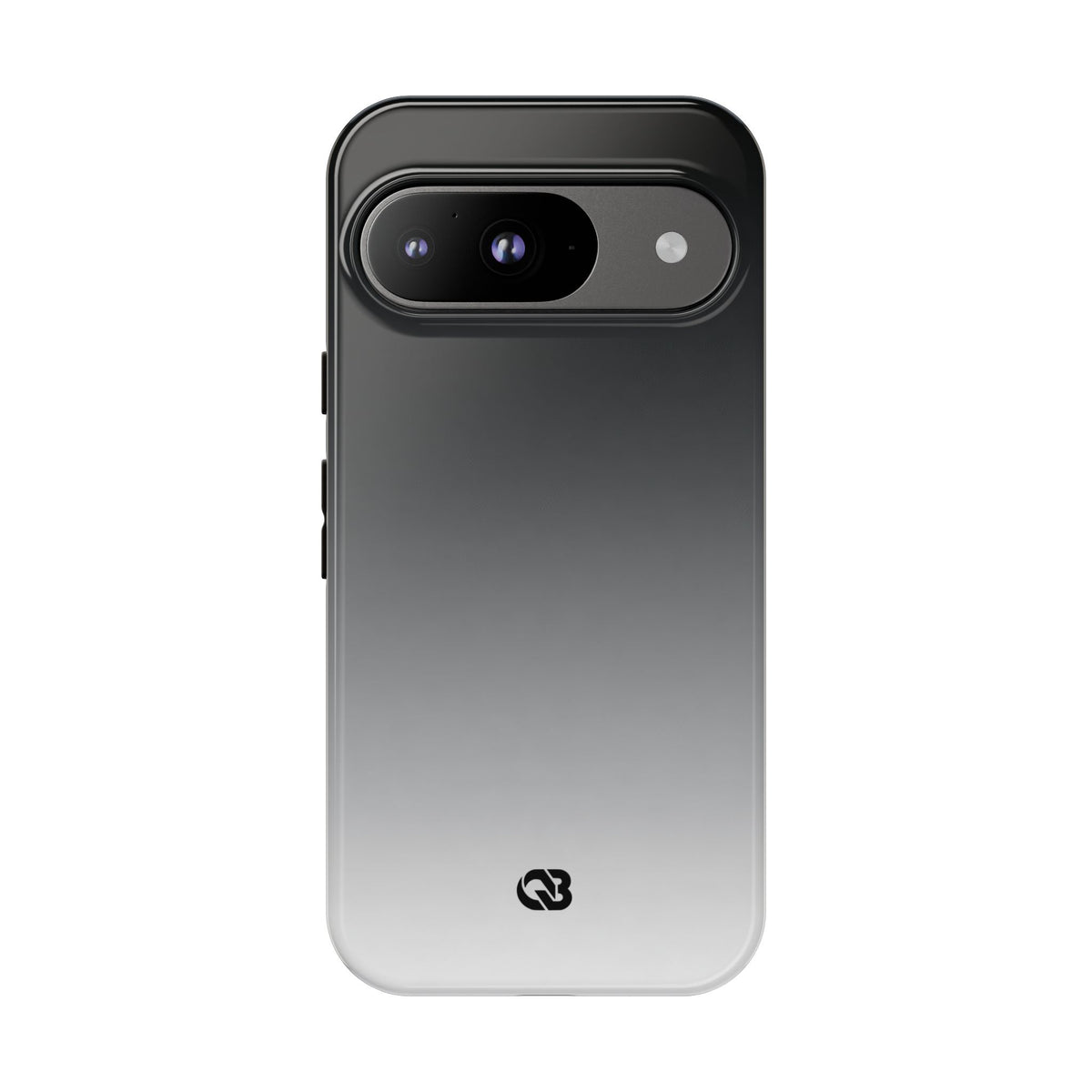 Noir Ombre Fade · Tough Phone Case for Pixel ·  Black