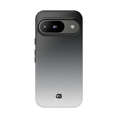 Noir Ombre Fade · Tough Phone Case for Pixel ·  Black