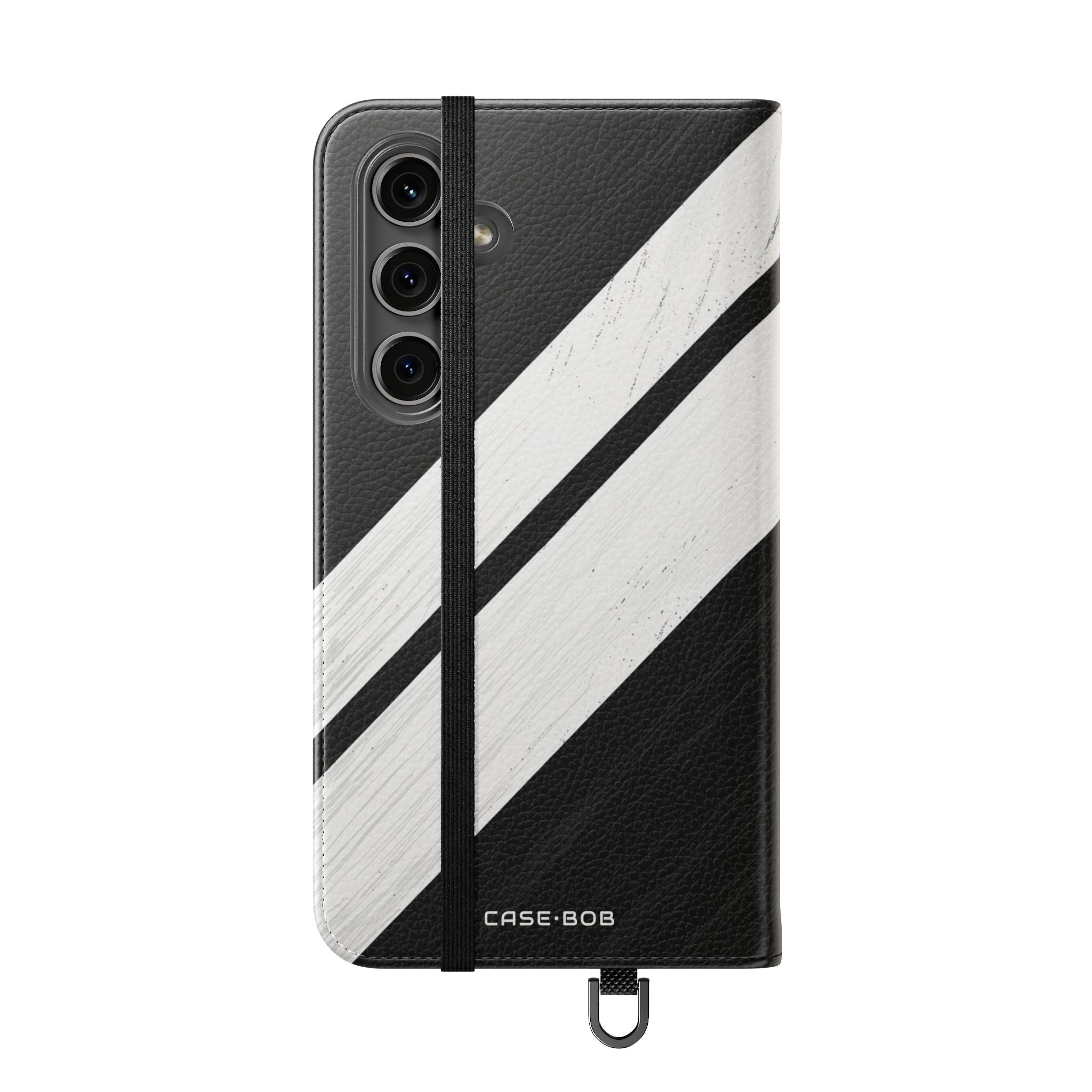 Raidallinen tekstuuri - Samsung S24 Plus -puhelimen suojakotelo - Lompakko