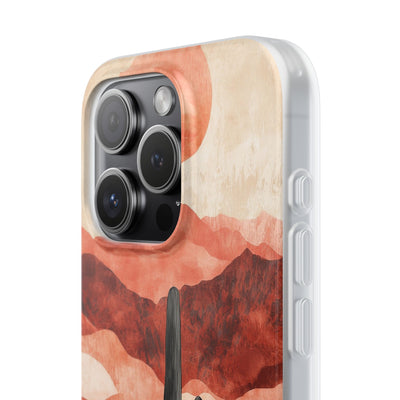 Terracotta Desert Sun · Soft Handyhülle für iPhone