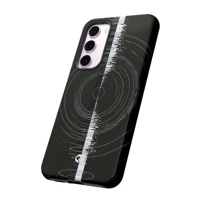 Black Tough Phone Case for Samsung - Obsidian Orbital Signal