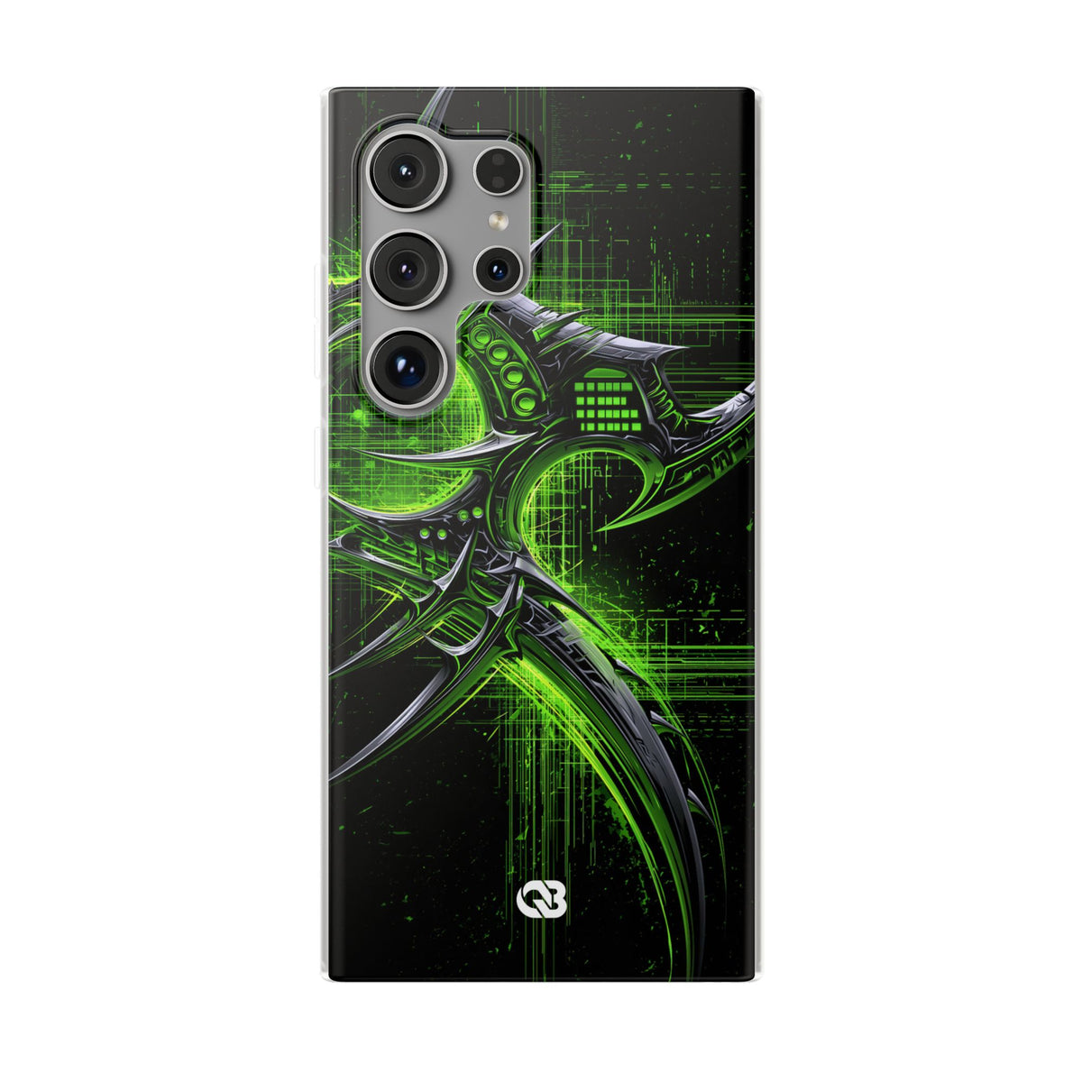 Cyber Sigil Grid · Lite Phone Case for Samsung · Green