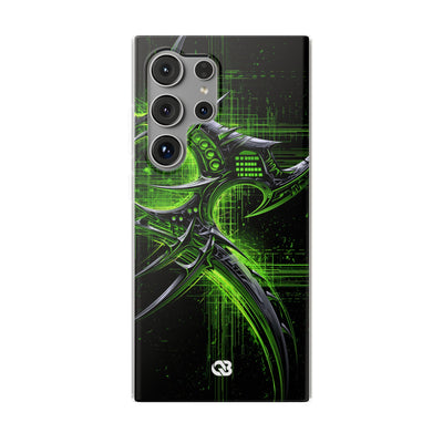 Cyber Sigil Grid · Lite Phone Case for Samsung · Green
