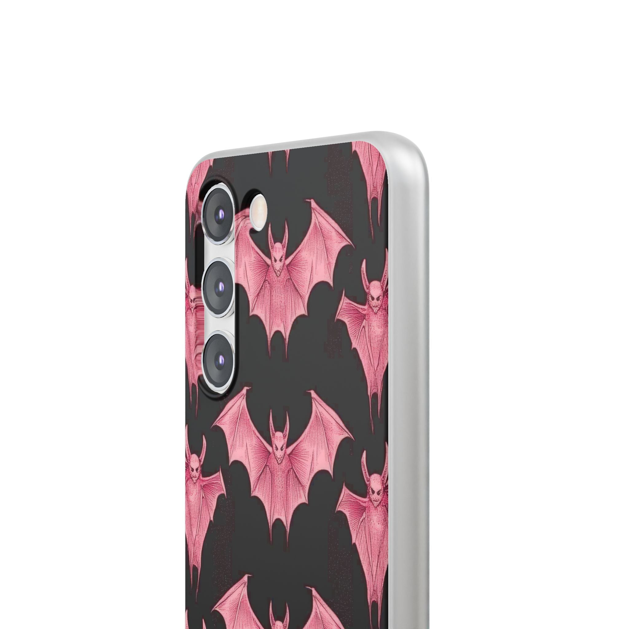 Pink Batwave Samsung S23 Case - Soft