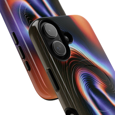 Prismatic Resonance · Tough 2.0 Magnetic Phone Case for iPhone · Purple