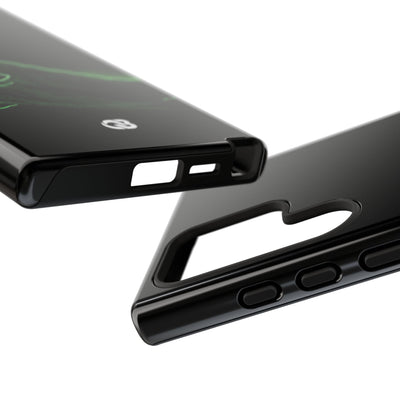 Nordic Mountain Contour · Tough Phone Case for Samsung · Black
