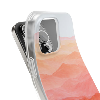 Alpenglow Ridge Vista · Lite Phone Case for iPhone ·  Orange