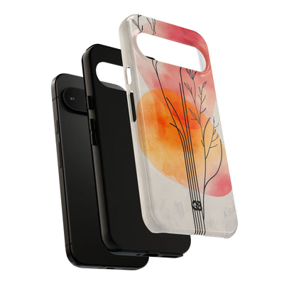 Crimson Bloom Lineage · Tough Phone Case for Google Pixel