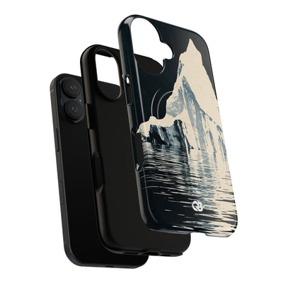 Blue Tough 2.0 Magsafe Phone Case for iPhone - Frozen Navy Monolith
