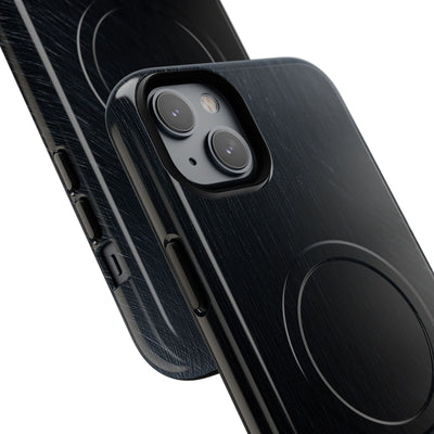 Brushed Obsidian Steel · Tough 2.0 Magnetic Phone Case for iPhone · Black