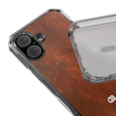 Orange Impact MagSafe Phone Case for iPhone - Oxidized Iron Crust
