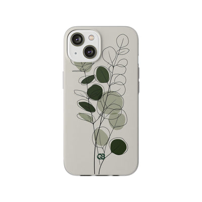 Eucalyptus Foliage Study · Lite Phone Case for iPhone ·  Green