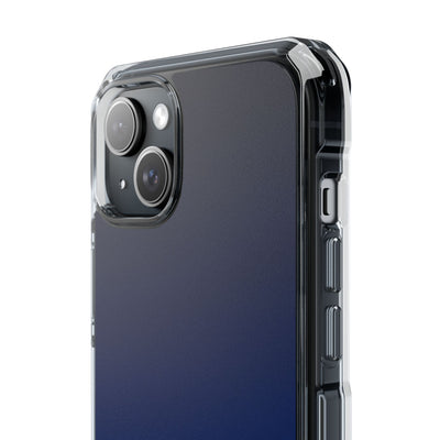 Blue Impact MagSafe Phone Case for iPhone - Midnight Cobalt Fade