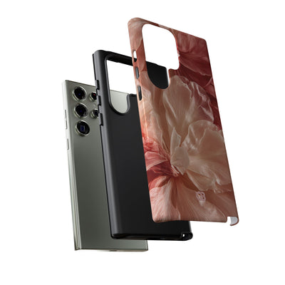 Blush Silk Bloom · Tough Phone Case for Samsung · Pink