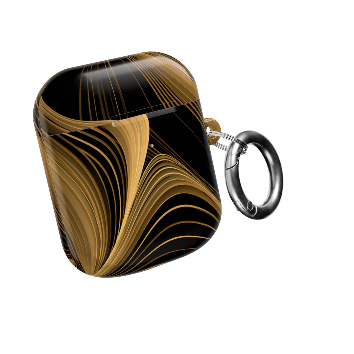 Gilded Contour · Hard Case for AirPods & AirPods Pro · Gold