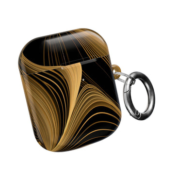 Gilded Strata · Hard Case for AirPods & AirPods Pro · Gold