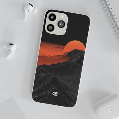 Solar Ridge Mesh · Lite Phone Case for iPhone ·  Black