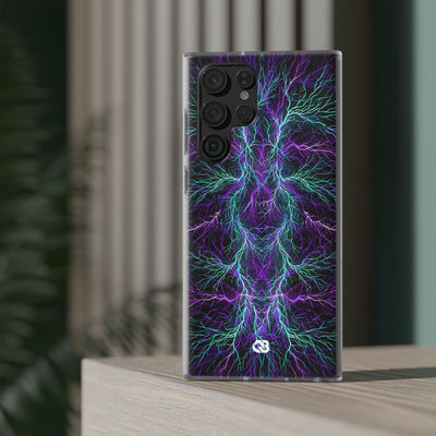 Electric Plasma Arbor · Lite Phone Case for Samsung · Purple