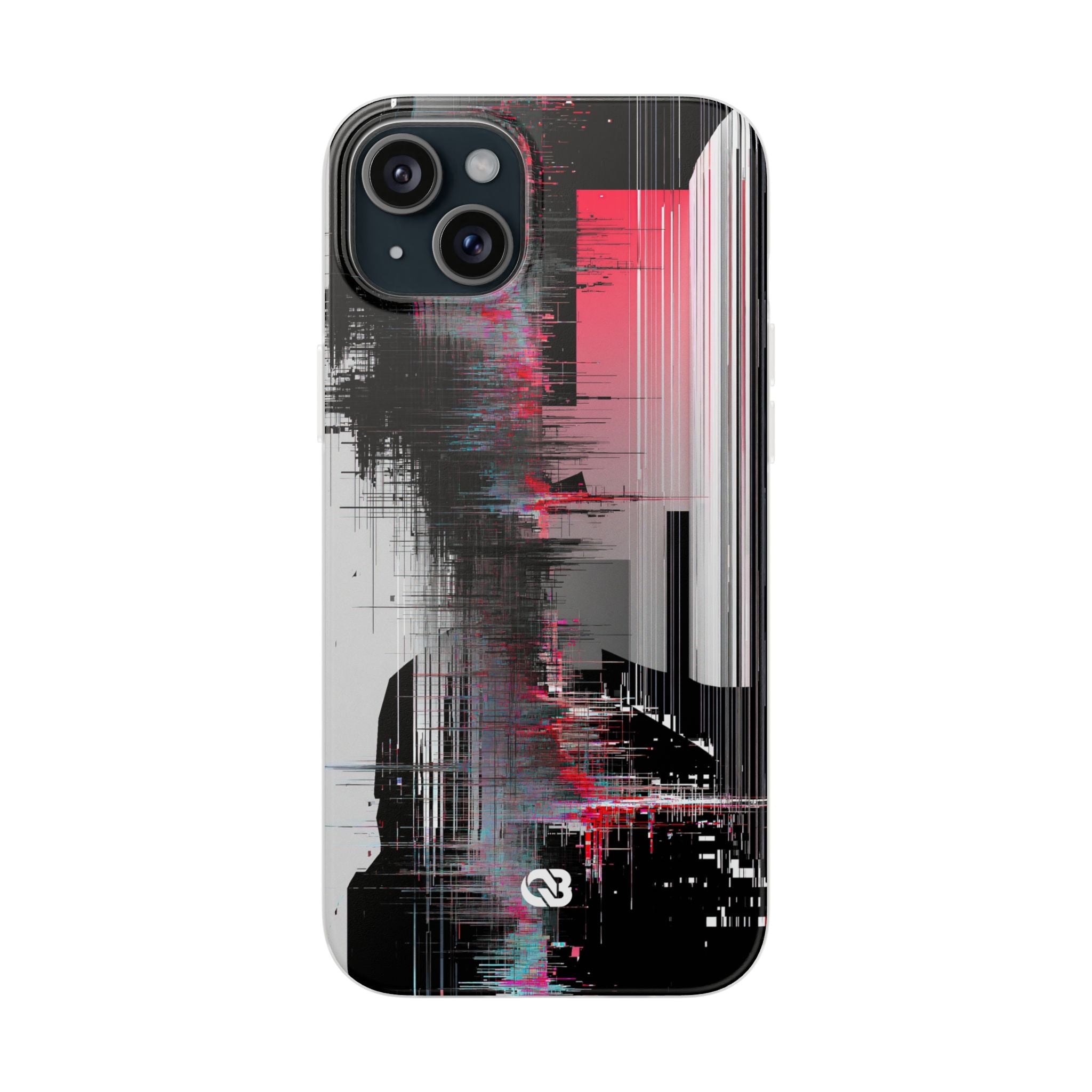 Black Lite Phone Case for iPhone - Crimson Data Leak