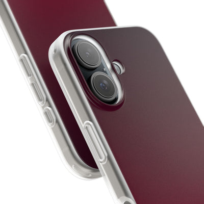 Red Lite Phone Case for iPhone - Deep Sangria Gradient