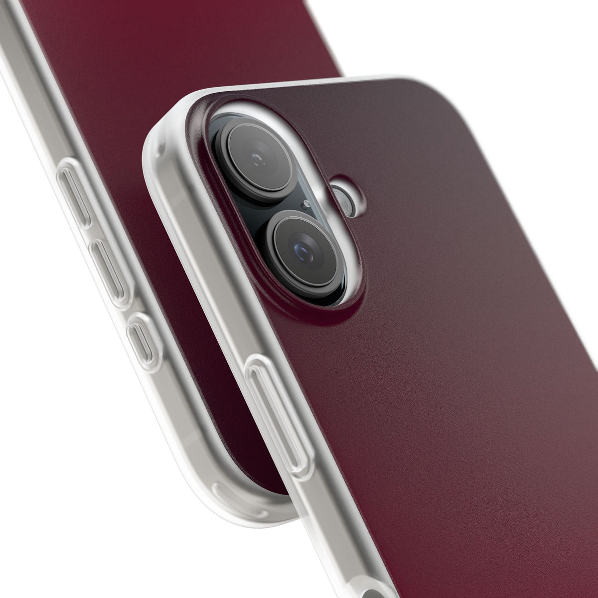 Red Lite Phone Case for iPhone - Deep Sangria Gradient