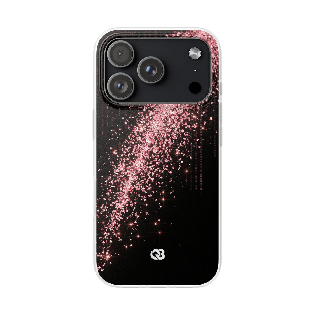 Rose Digital Cascade · Lite Phone Case for iPhone ·  Pink