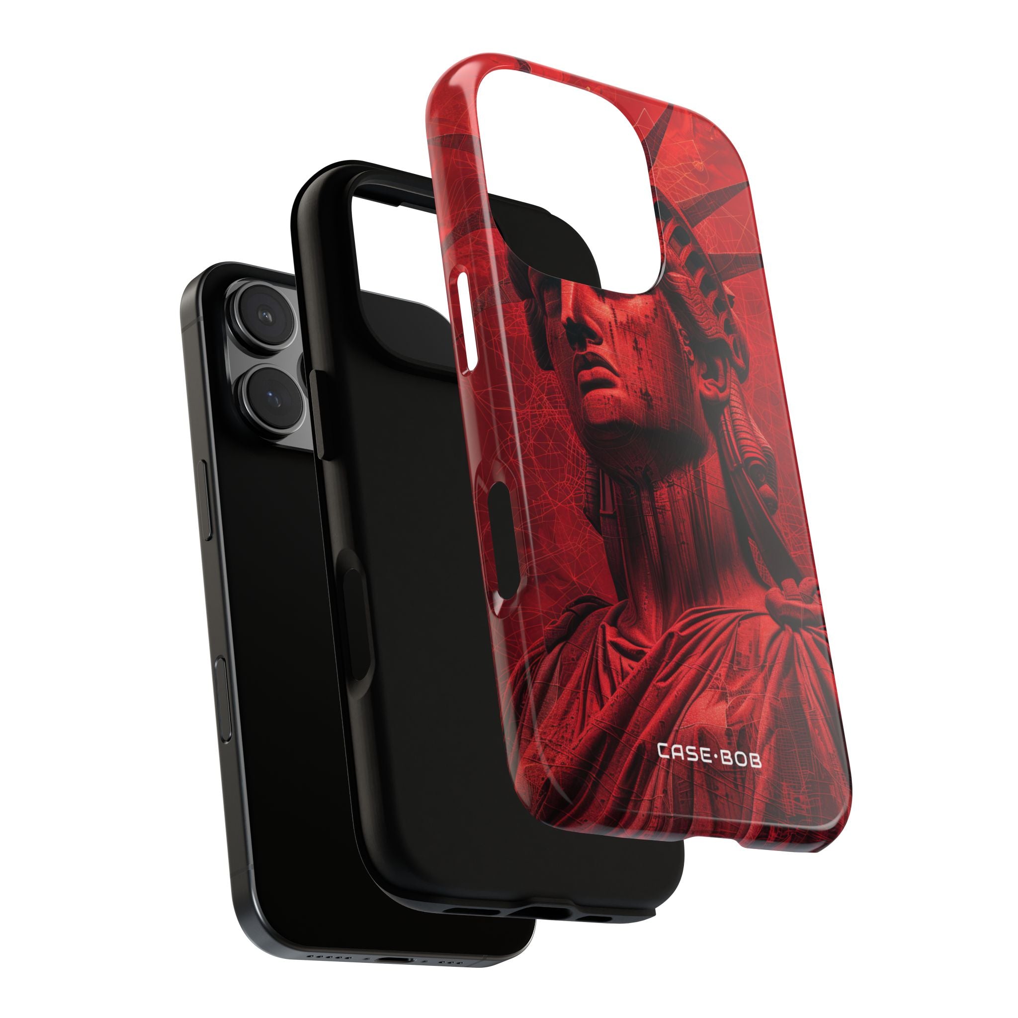 Liberty Crimson iPhone 16 Pro Case - Tough