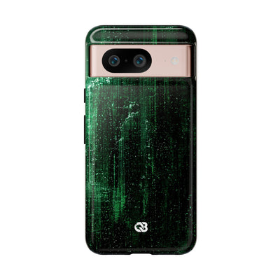 Emerald Void · Tough Phone Case for Pixel ·  Green