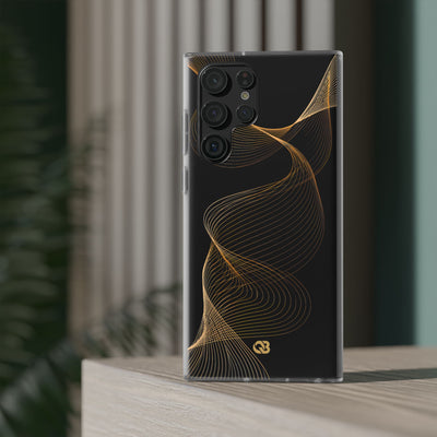 Gold Lite Phone Case for Samsung - Burnished Bronze Helix