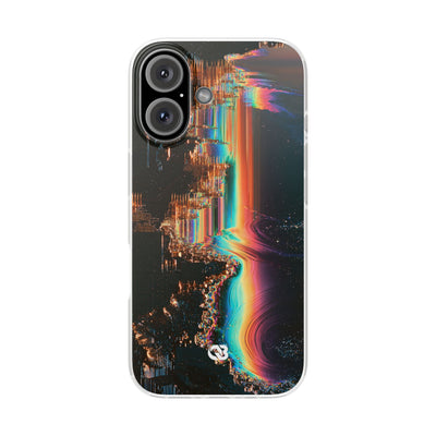 Prismatic Circuit · Lite Phone Case for iPhone ·  Black