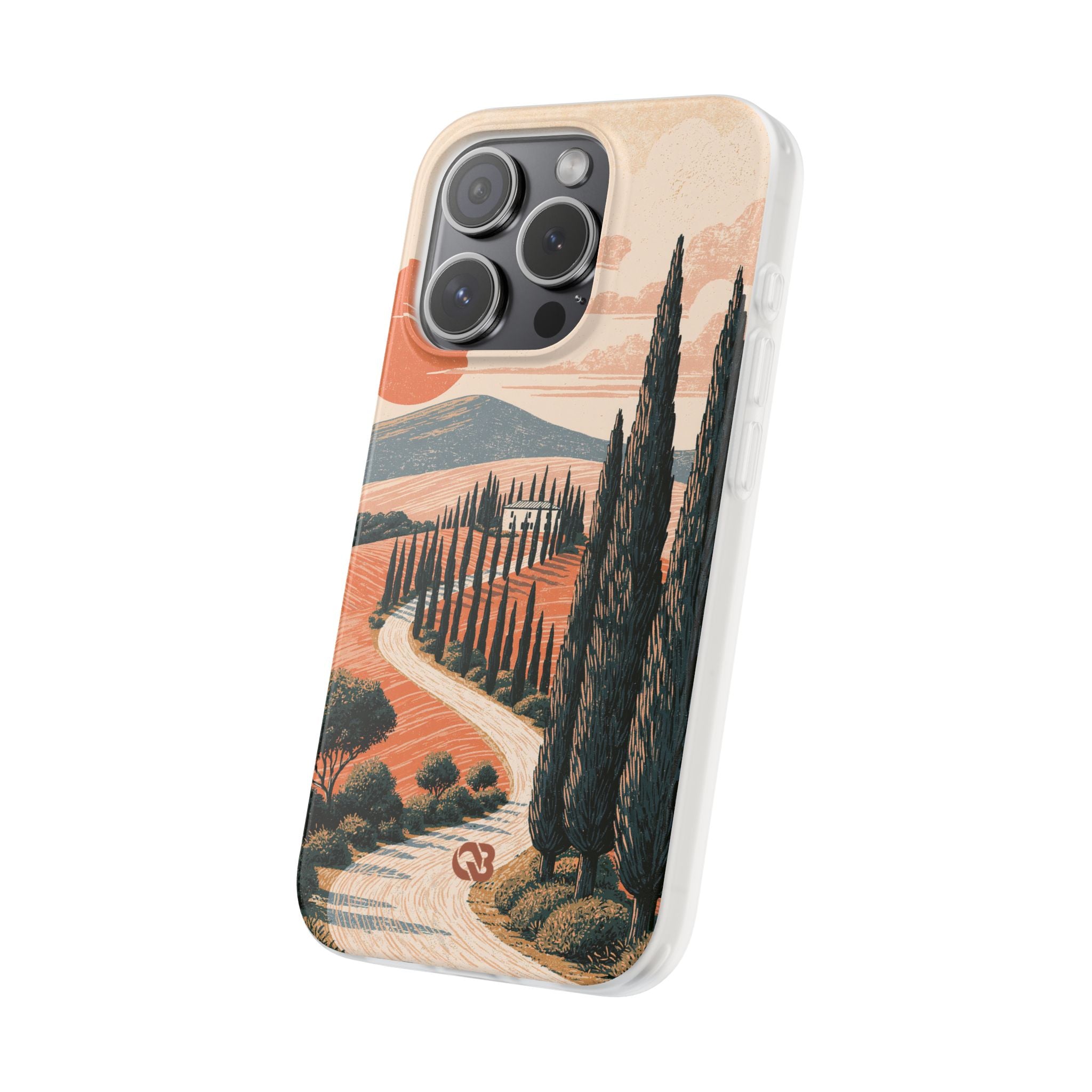 Orange Lite Phone Case for iPhone - Terracotta Ridge Trail