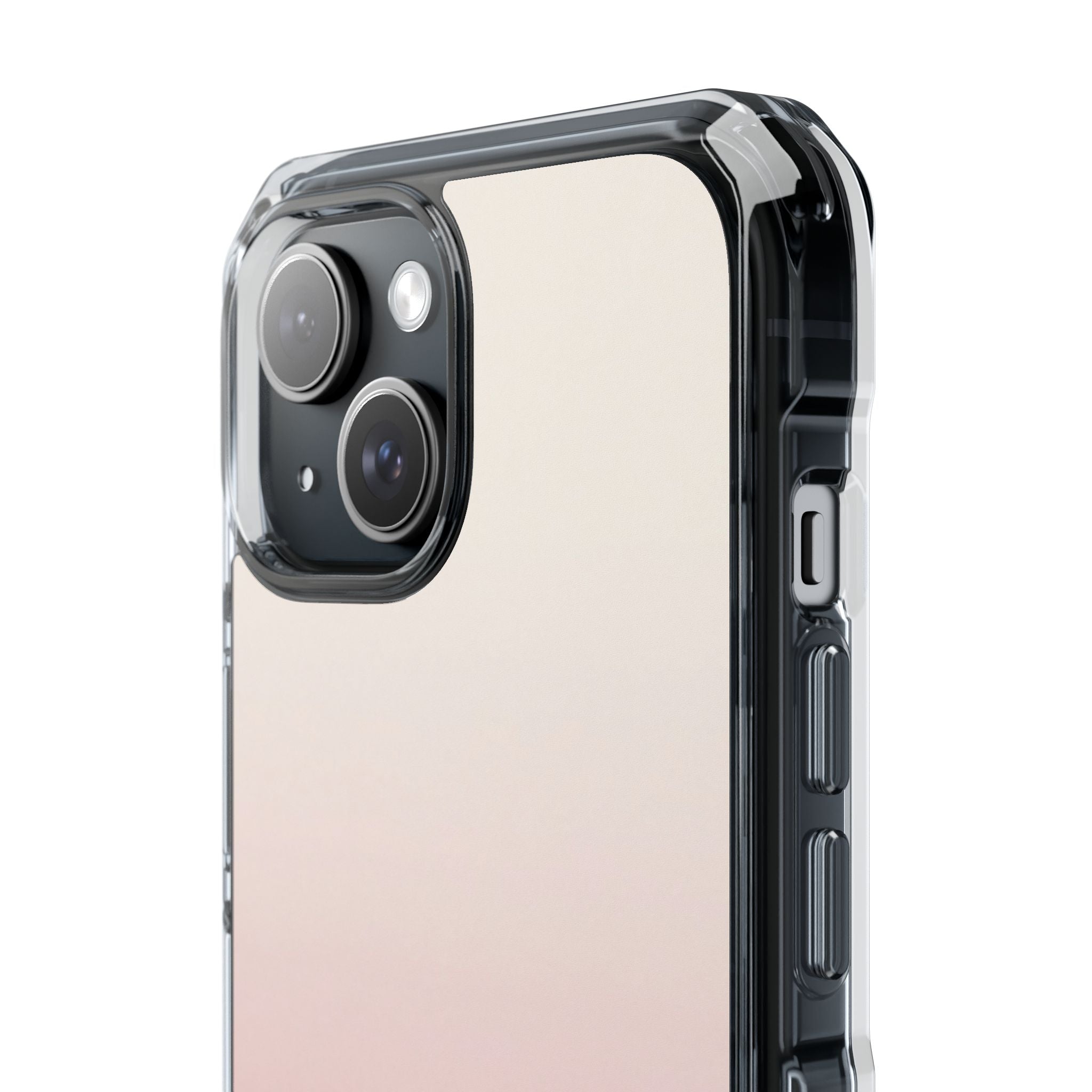 Pink Impact MagSafe Phone Case for iPhone - Frosted Blush Horizon