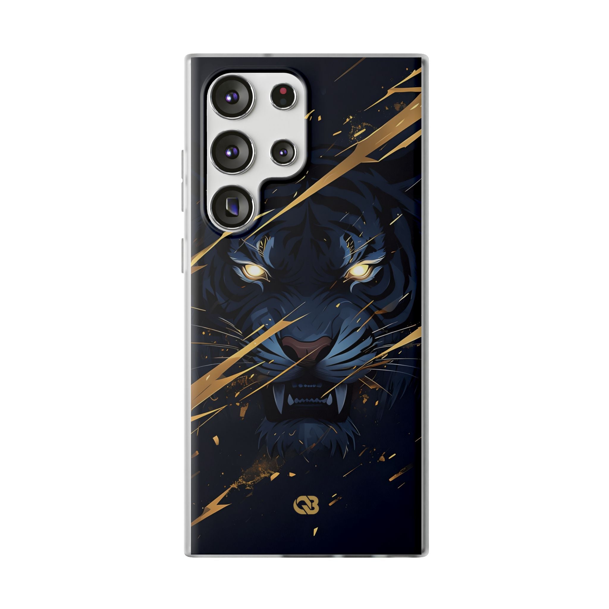 Obsidian Gold Predator · Soft Phone Case for Samsung