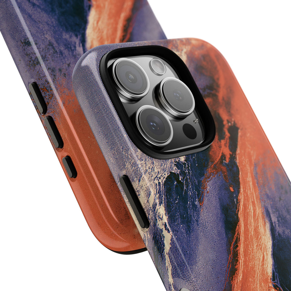 Solar Aura Drift · Tough Phone Case for iPhone · Orange