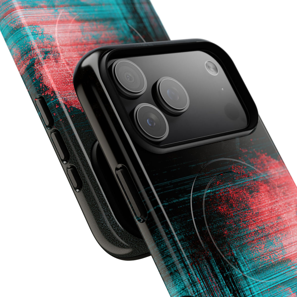 Digital Signal Drift · Tough 2.0 Magnetic Phone Case for iPhone · Black