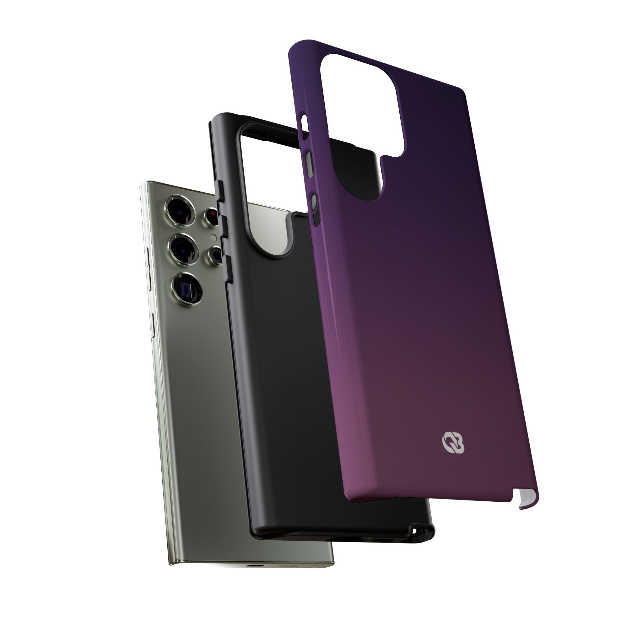 Purple Tough Phone Case for Samsung - Nocturnal Plum Fade