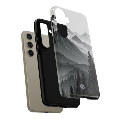 Grey Tough Phone Case for Samsung - Granite Ridge Mist