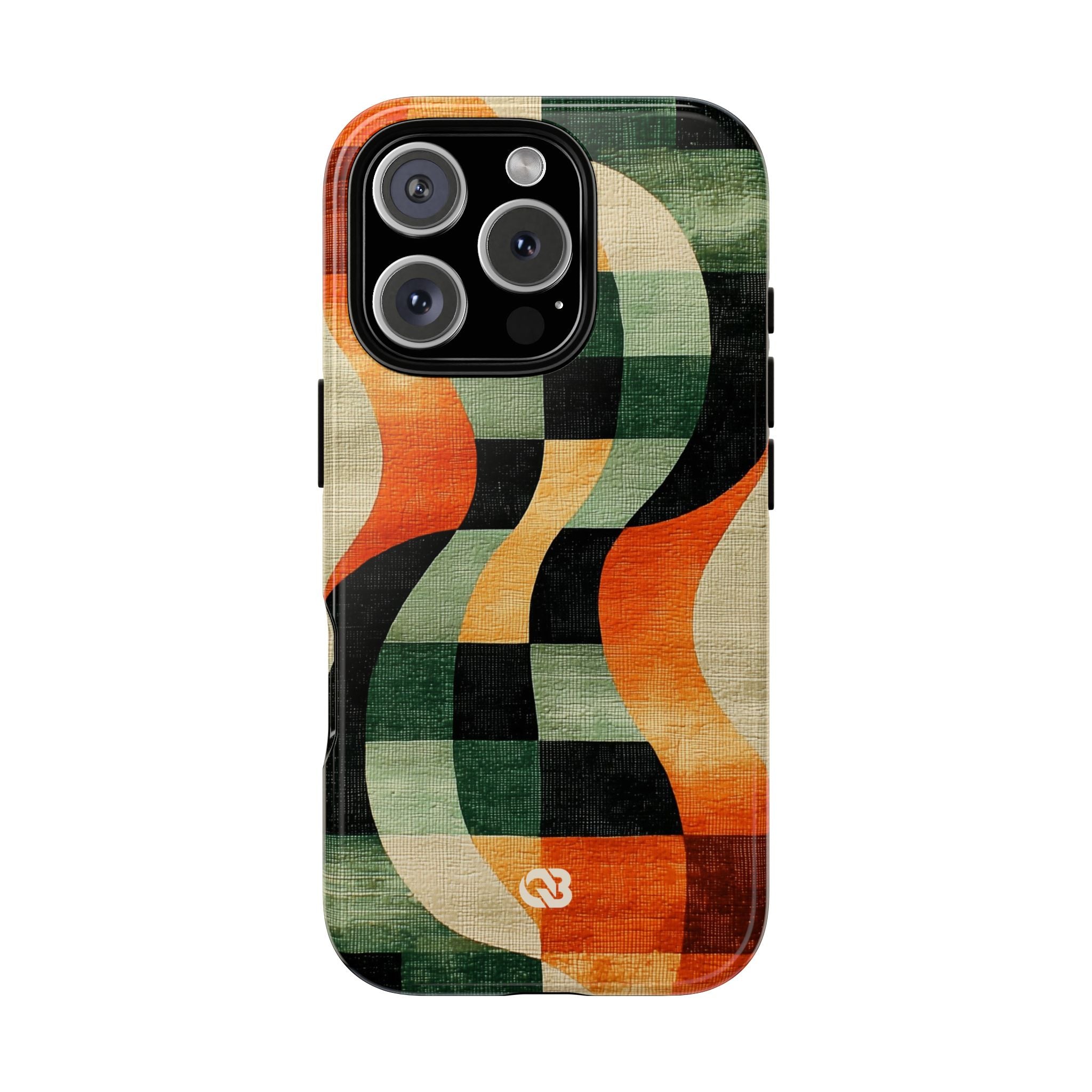 Burnt Orange Curve · Tough Etui na telefon dla iPhone