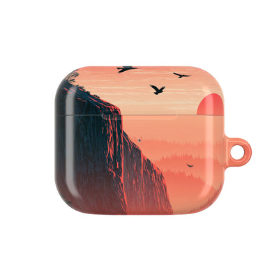 Canyon Dusk · Hard Case for AirPods & AirPods Pro · Orange