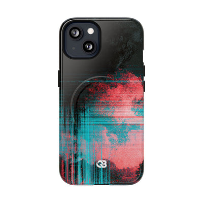 Digital Signal Drift · Tough 2.0 Magnetic Phone Case for iPhone · Black