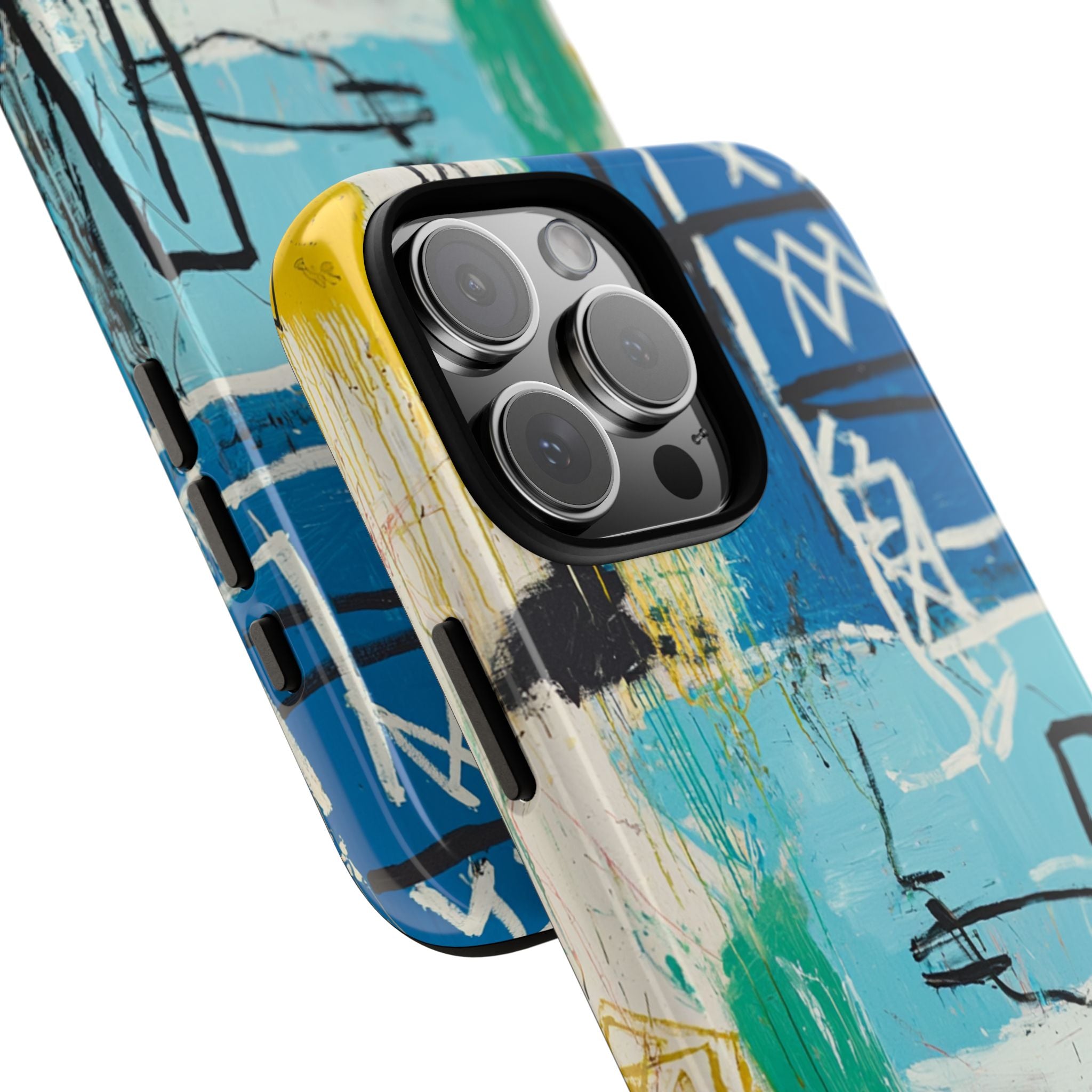 Azure Urban Scribble · Tough Phone Case for iPhone