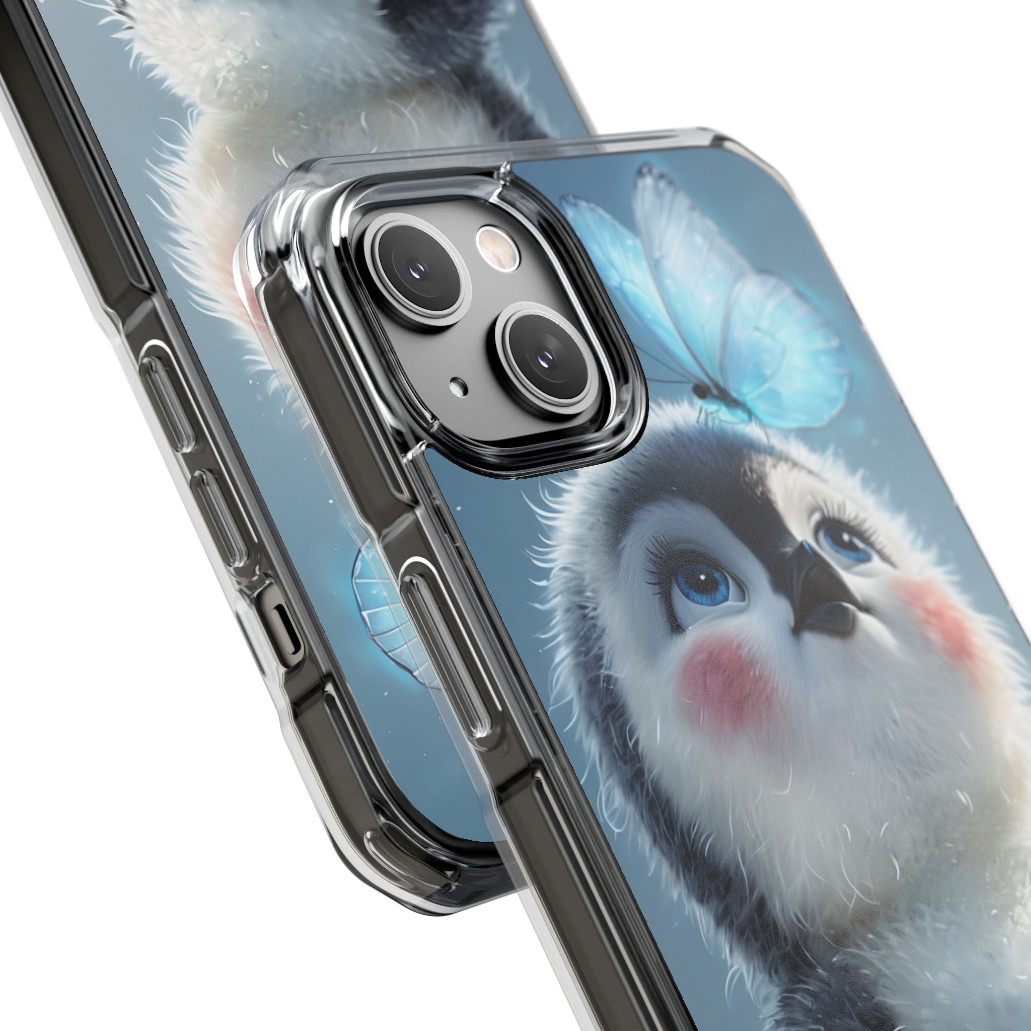 Frosty Penguin Glow · Impact Custodia per iPhone · Magsafe