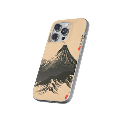 Beige Lite Phone Case for iPhone - Obsidian Ink Summit