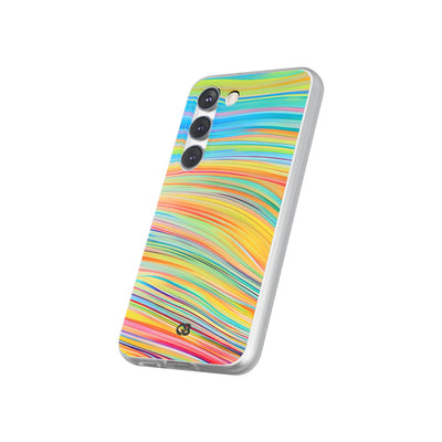 Prism Ribbon Flux · Soft Custodia per Samsung