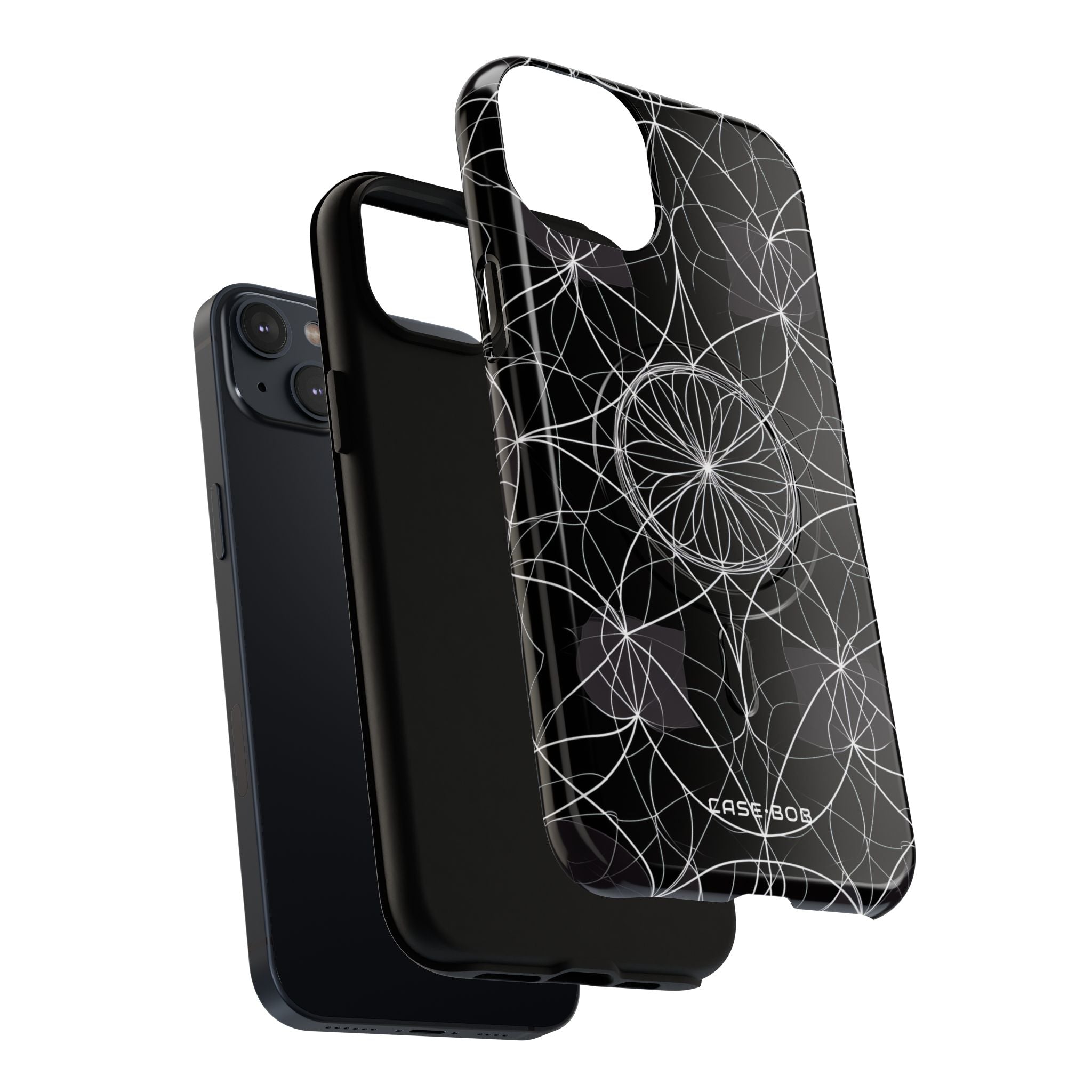 Radiant Petal Orbit iPhone 14 Plus Case - Tough+