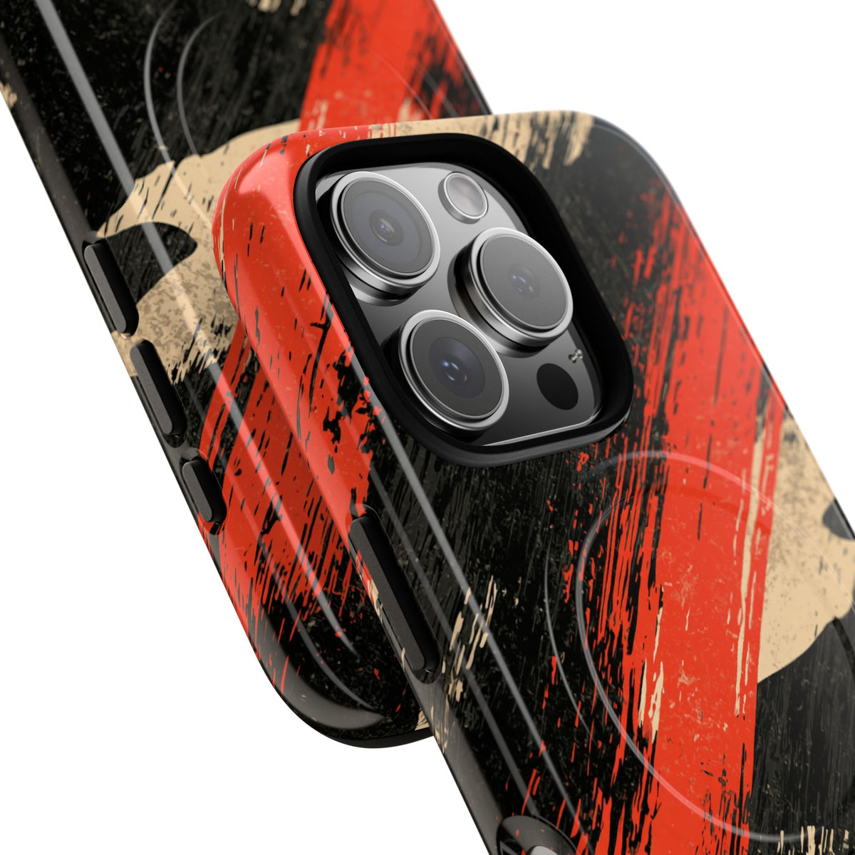 Urban Slash Camo · Tough 2.0 Magnetic Phone Case for iPhone · Black