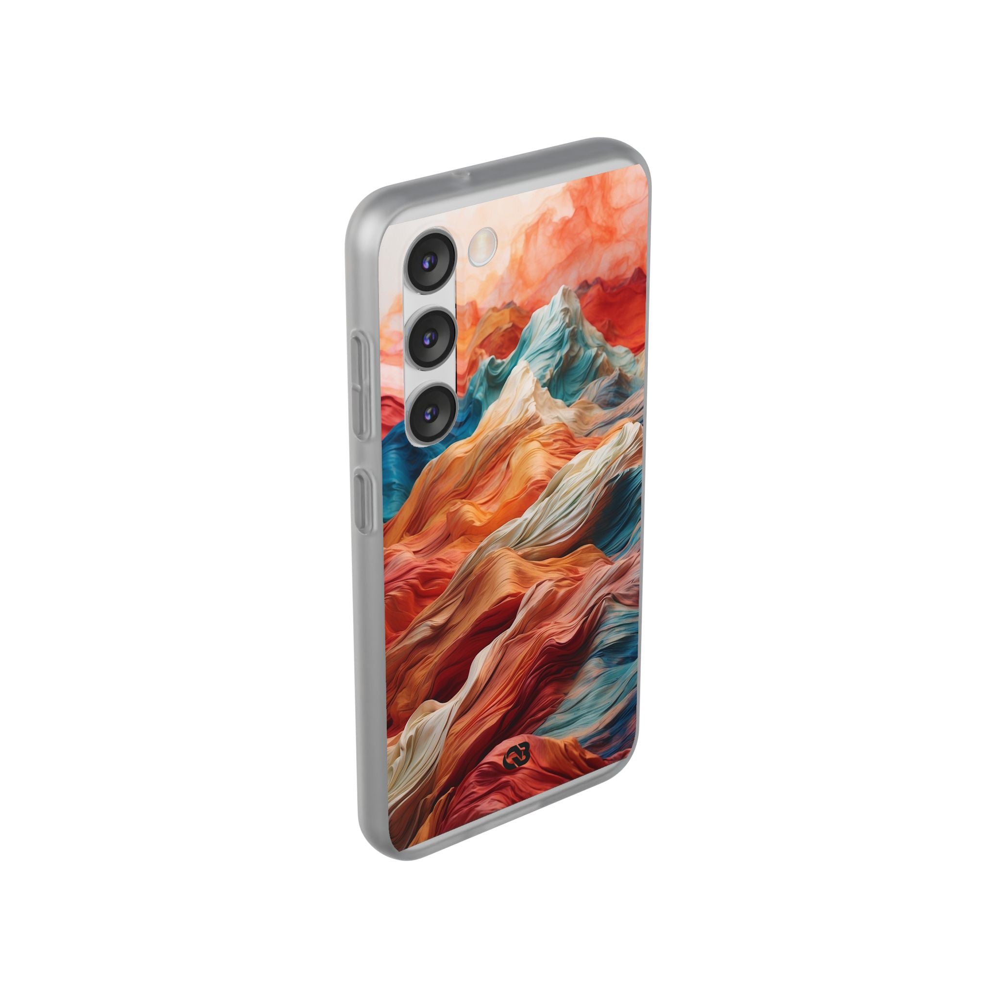 Molten Ridge Flow · Soft Phone Case for Samsung